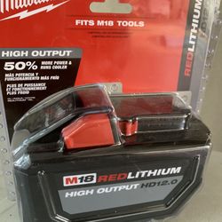 Milwaukee 12ah High Output Battery