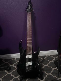 Ibanez RGMS7 with upgraded pickups