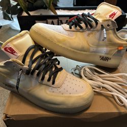 Off White Air Force the 10 size 11