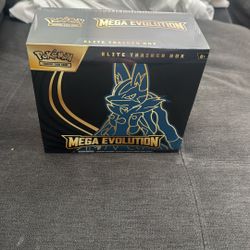 Pokemon ETB Mega Evolution