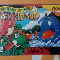 Super Mario World 2 Yoshi's Island (SNES)
