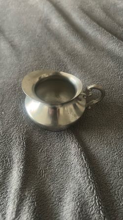Vintage Creamer, PEWTER.  See photos for markings!