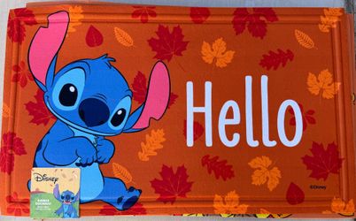 New Disney Stitch 🍁 Doormat Please Read Post Before Messaging