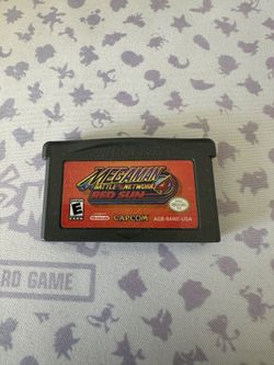 Megaman 4 Red Sun GBA 