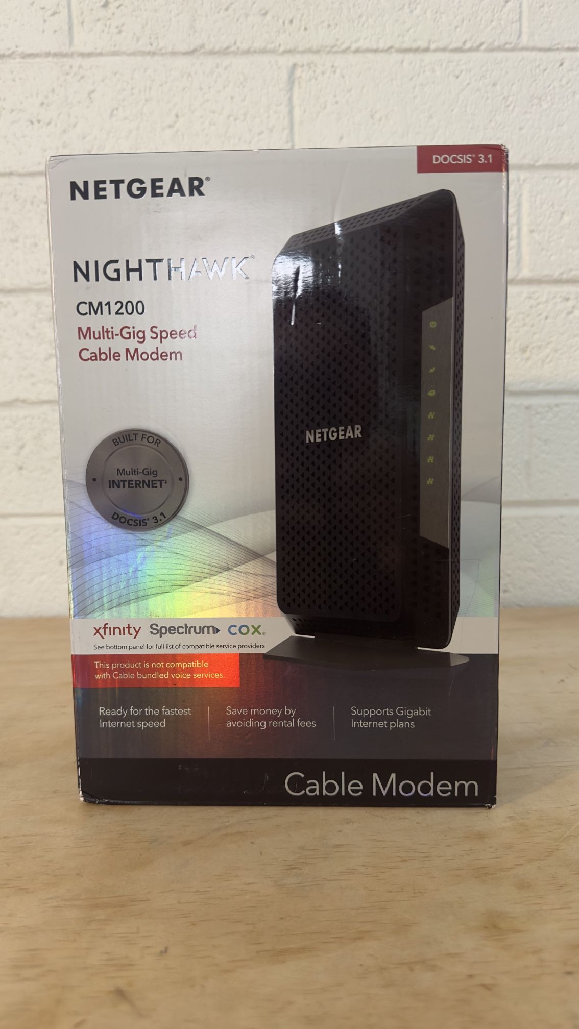 Netgear Nighthawk CM1200 Multi-gig Speed Cable Modem