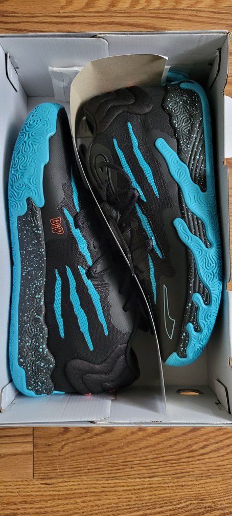 PUMA x LAMELO BALL MB.03 Blue Hive Men's Basketball Shoes Size 11