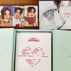 Enhypen  Heeseung Romance Untold 3 PhotoCard  Album Target  