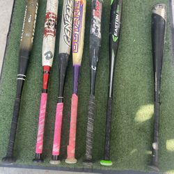 Baseball Bats 29”, 31” & Softball 32” Bat