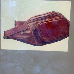 Italian Leather Waist Bag