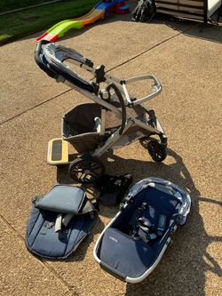 UPPAbaby VISTA Stroller – Double Setup & Accessories – $400 OBO