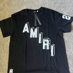 Black Amiri Tee Shirt