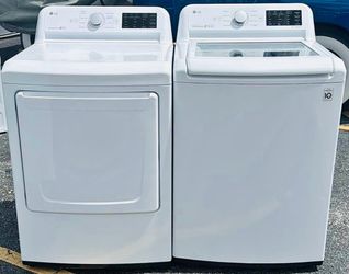 🚚💨FREE DELIVERY!! LG Top Load Washer and Dryer Set