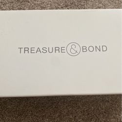 Treasure Bond Black Suede Slides