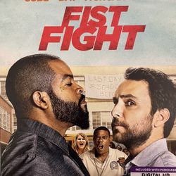 FIST FIGHT (Blu-Ray + DVD-2017) ICE CUBE + Jillian Bell + Charlie Day!