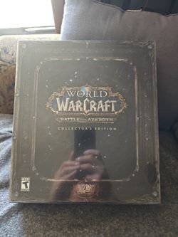 2 different world of Warcraft collector's editions