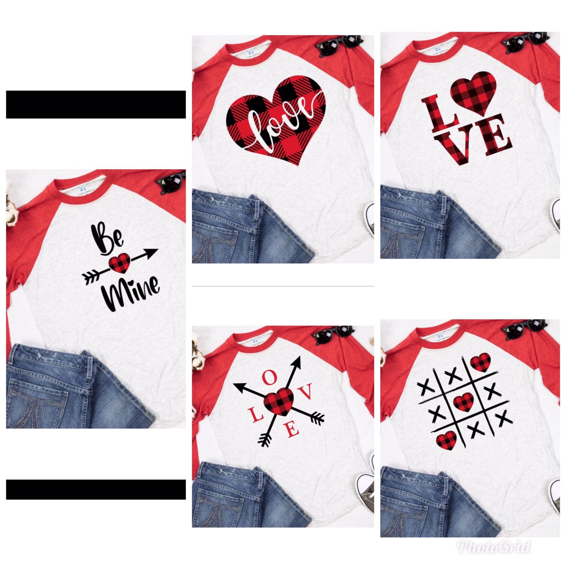 Valentine’s Day Shirts - Size XL - New - Custom Made
