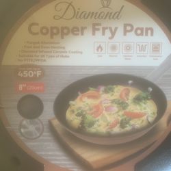 Copper Frying Pan 