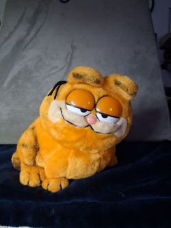 Vintage 1981 Garfield Plush by R. Dakin & Co. – Authentic with Tush Tag