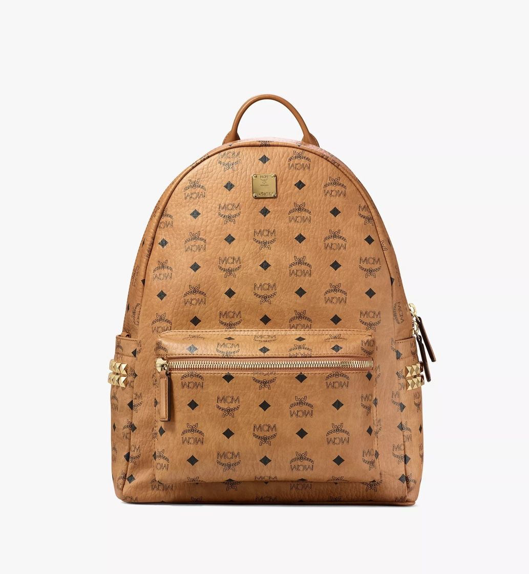 Mcm BackPack Unisex 13”W X 16”H X 5”D