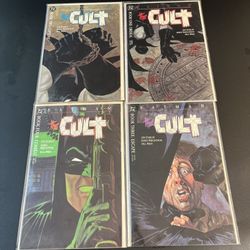 Batman The Cult #1-4 Complete Set Lot Story DC Comics 1988 Starlin Wrightson