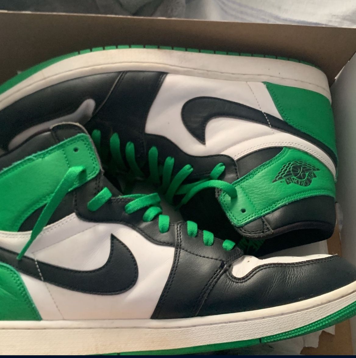 Jordan 1 lucky green