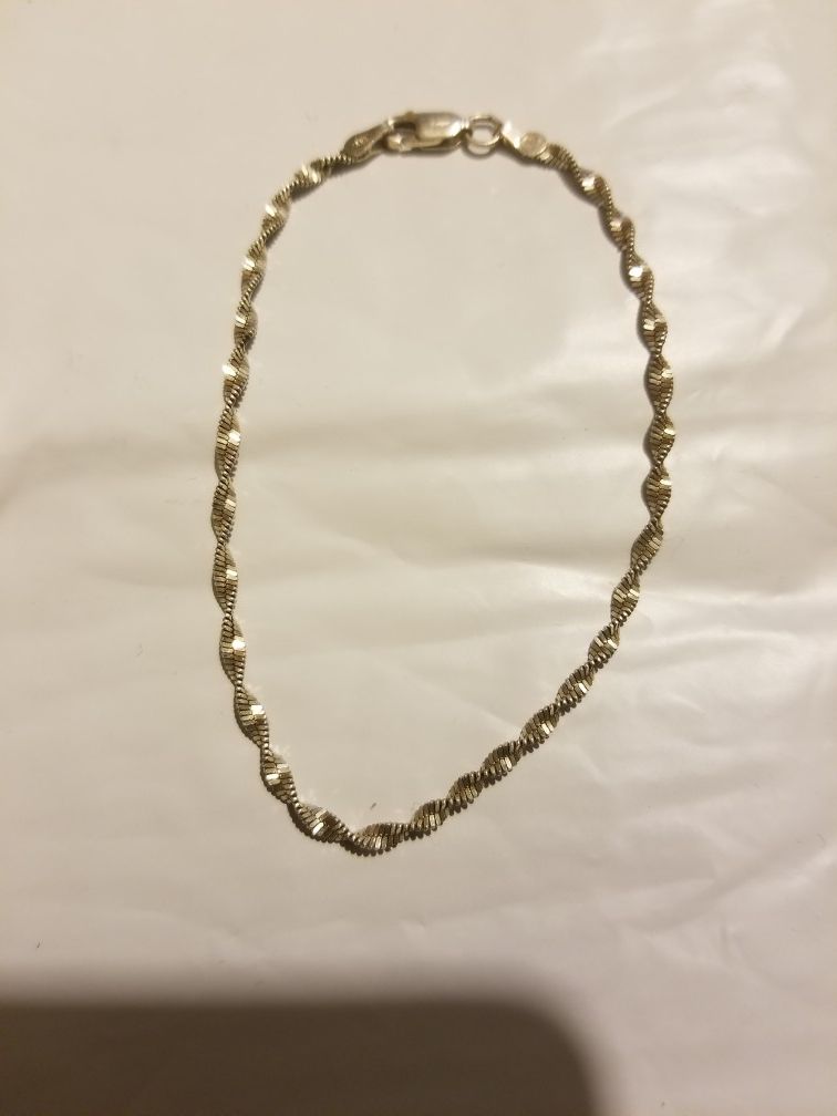 Sterling silver bracelet