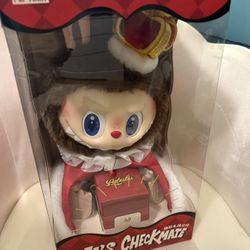 Authentic Checkmate Giant Labubu