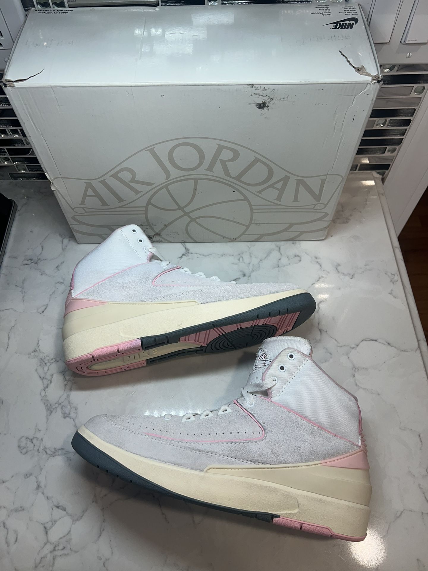 Air Jordan 2 Washed Pink