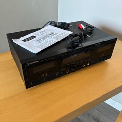 Pioneer Stereo Double Cassette Deck