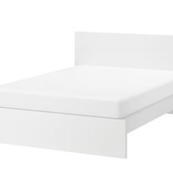 Ikea Malm King bed Frame With Bed Base Luroy