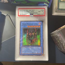 Dark Master Zorc Holo PSA 8 2003 1st Edition 