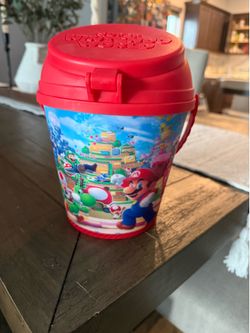 Super Mario popcorn 🍿 tub