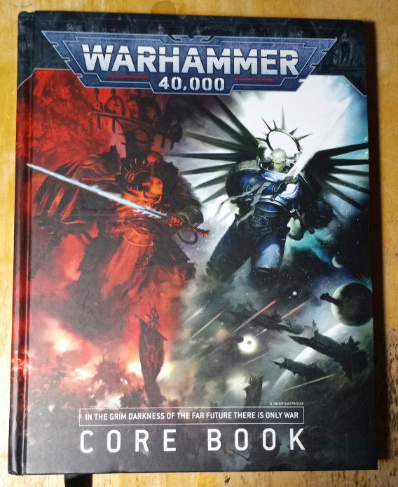 Warhammer 40k 9th Edition Rulebook (PENDING PICKUP)