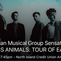 Glass Animals 9/13 6 Tickets