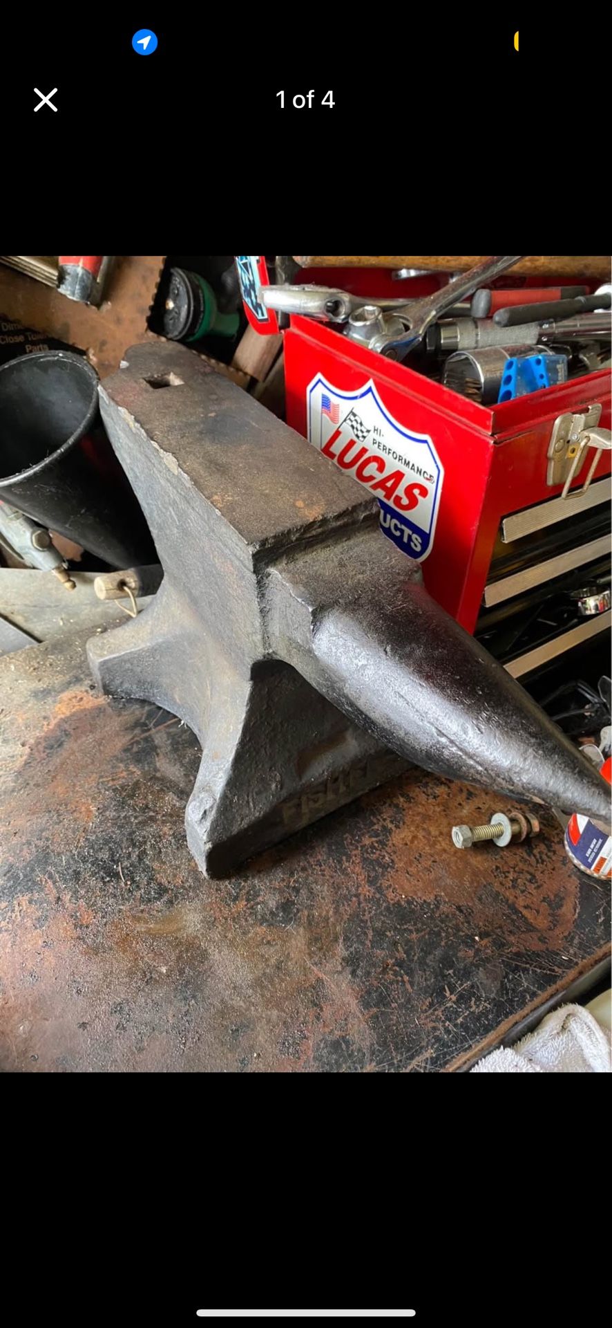 Vintage Fisher Anvil