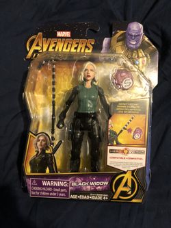 Black widow 6 inch action figures marvel avengers infinity war collectible