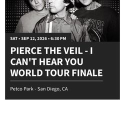 Pierce the veil tickets 