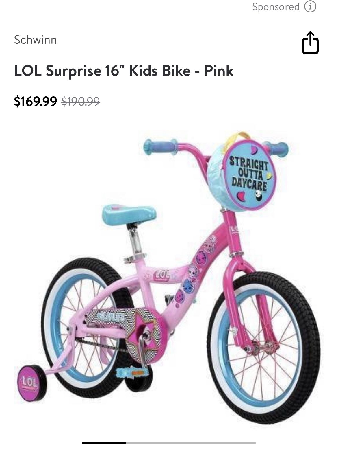 Lol Surprise 16” Kids Bike 