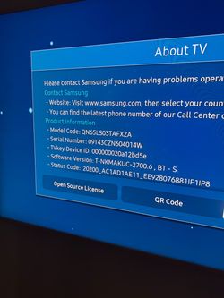 Samsung Frame TV - 65in