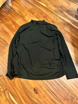 Women’s shein mock neck long sleeve black shirt. Size xl