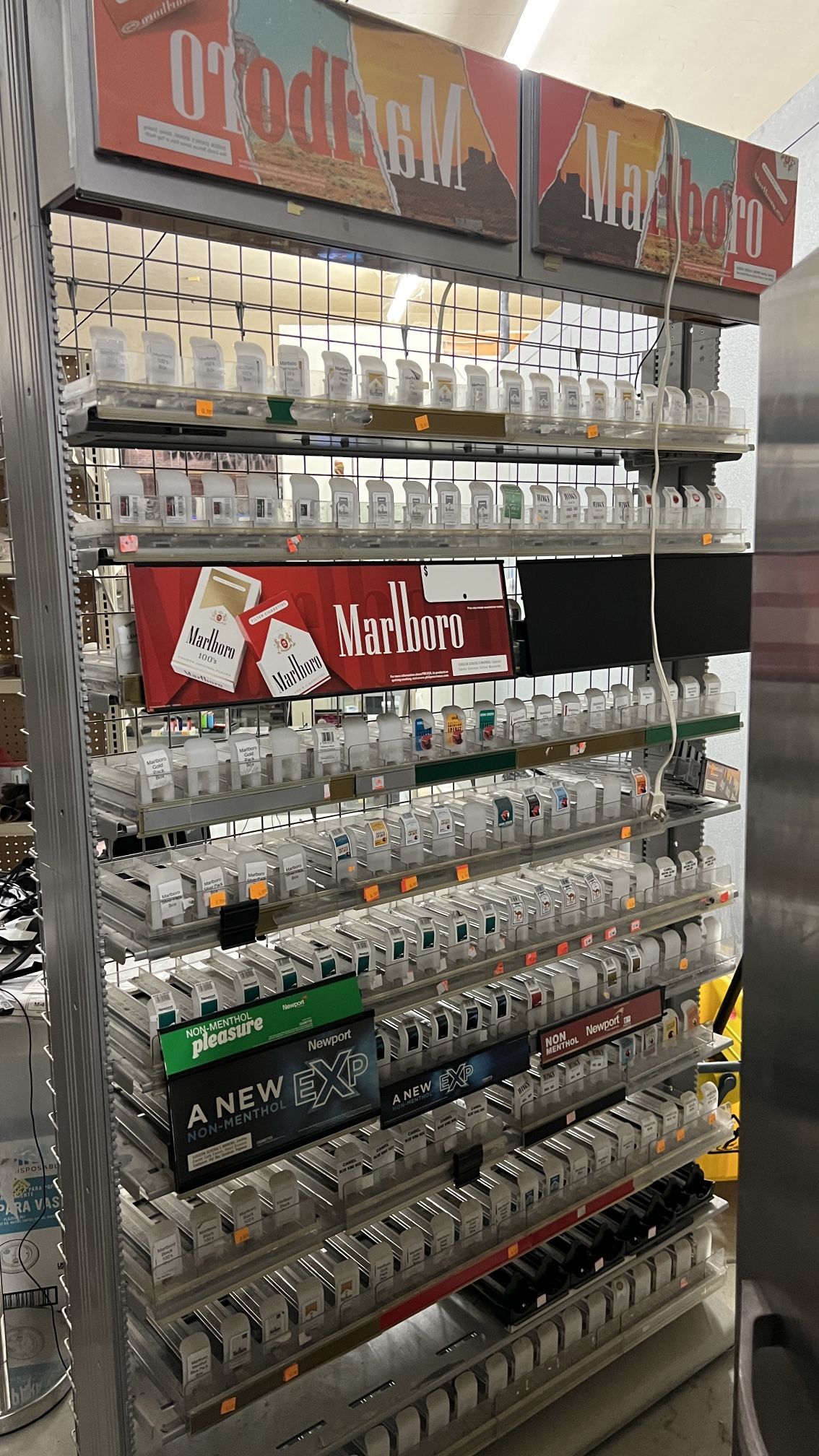 Cigarette Shelf