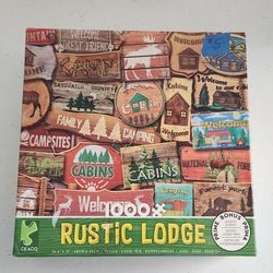 Rustic Lodge 1000 Piece Jigsaw Puzzle 