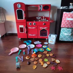 Wood Play Kitchen 