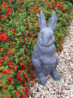 Big Yard decor 28 inches tall for spring summer yard garden decoration 28 inches tall indoor outdoor in excellent condition