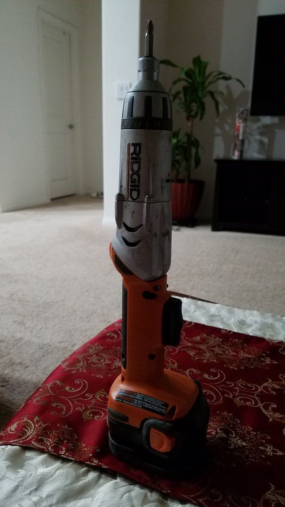 Ridgid power tool with battery 9.6V