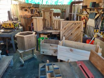 Cedar Planter Box's