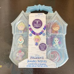Frozen Jewelry Activity Charm Kids Toy Elsa