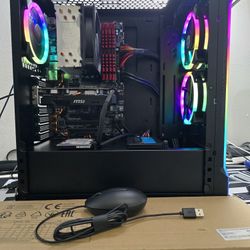 Gaming pc intel i7-4770s, gtx 1650 super, 16 gb ram, ssd, hdd, wifi, keyboard and mouse 