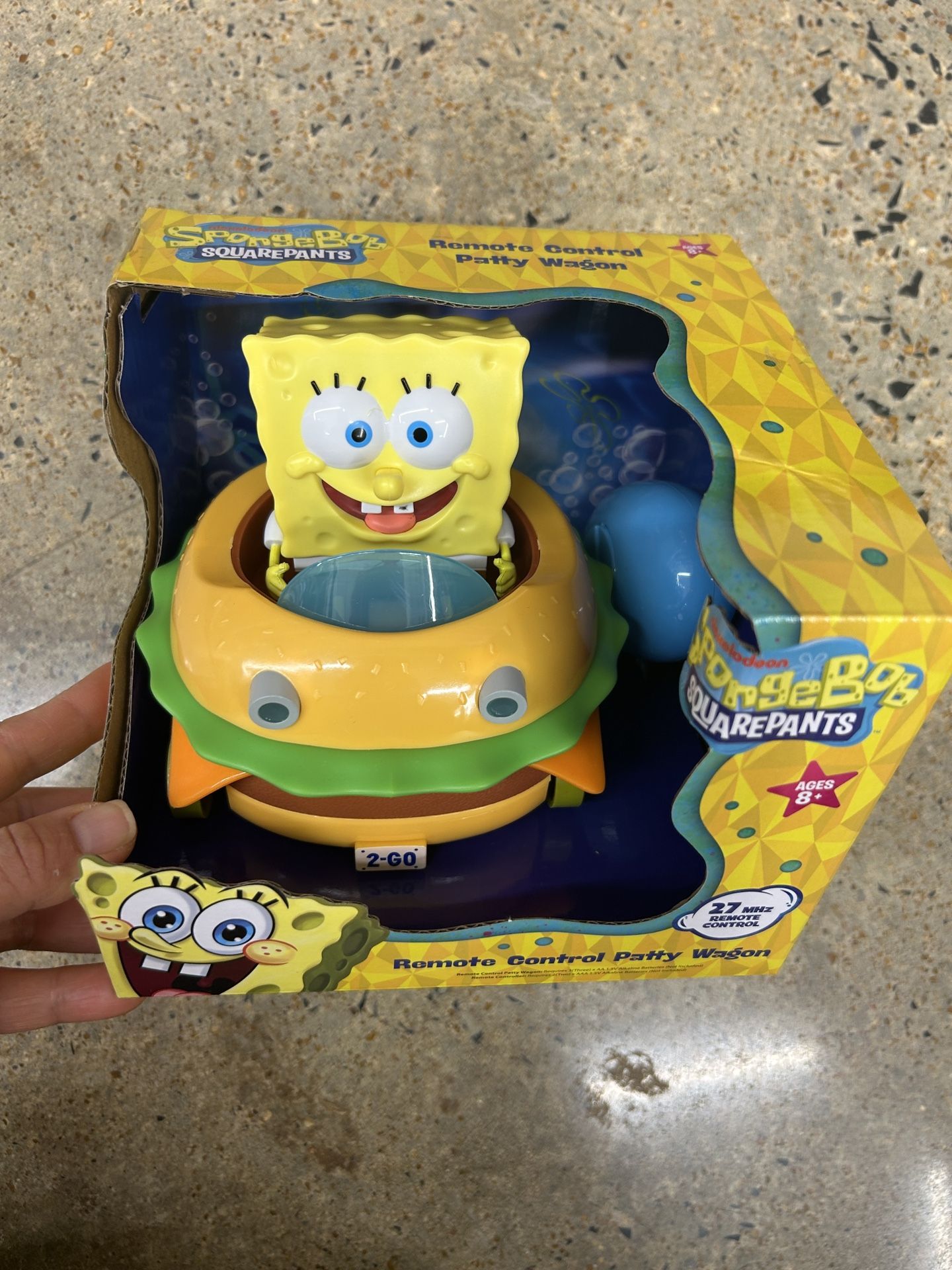 NWT SpongeBob SquarePants Remote Control Patty Wagon Toy