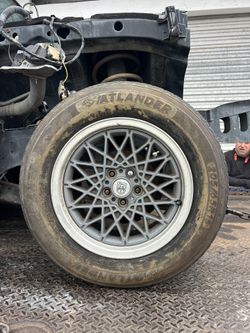 Pair Of Pontiac Fiero Wheels, 5x100